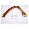 100 Sets Mini Micro JST 2.0 PH 3-Pin Connector Plug with Wires Cables 300MM view 1