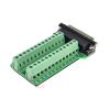 1PCS DB25 25PIN 2 Row Male Connector to Terminal Adapter D-SUB RS232 to RS485 Converter 25 pin Plug Terminal Board Signal Module view 2