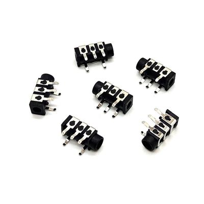 50pcs SMD 3.5mm Stereo Audio Socket Phone Jack Connector 3-Pin PCB Mount