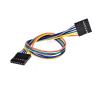 10PCS 6PIN LINE Female to Female Pitch 2.54MM 20CM Double Head 6P 6 pin Jumper Cable Wire for PCB Connector view 1
