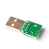 10pcs Type A USB Male Plug to DIP 2.54MM PCB Board Power Supply DIY Adapter Converter Module 4 pin for Arduino view 2
