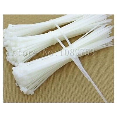 1000pcs 3mm*60mm 2.36" inch Nylon Plastic Zip Trim Wrap Cable Loop Ties Wire Self-Locking