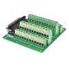 1PCS D-SUB DB44 44PIN Male Port din Rail mounting Terminal Block Adapter Converter PCB Board DR44 Male Plug to Terminal Adapter view 4