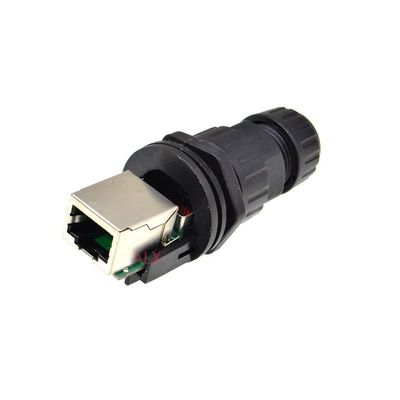 1PCS RJ45 Female Socket Waterproof Connector ip68 RJ45 Female to Female Network Ethernet Adapter
