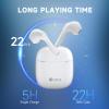 1 Hora Wireless Earbuds Bluetooth 5.3 Headphones Deep Bass in-Ear Earphones Premium Sound with Mic Charging Case for iPhone, Tablet, Android Smartphone Laptop Sports view 2