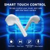 1 Hora Wireless Earbuds Bluetooth 5.3 Headphones Deep Bass in-Ear Earphones Premium Sound with Mic Charging Case for iPhone, Tablet, Android Smartphone Laptop Sports view 3