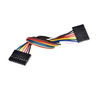 10PCS 8PIN LINE Female to Female Pitch 2.54MM 20CM Double Head 8P 8pin Jumper Cable Wire for PCB Connector