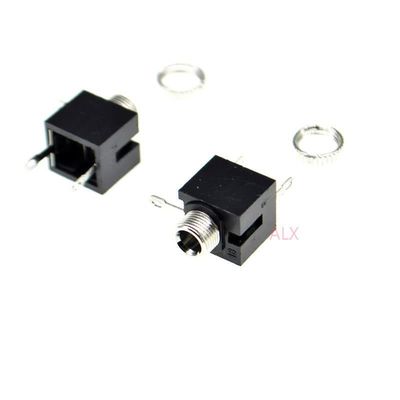 10PCS PJ-301M 3.5MM Female Audio Connector 3 Pin DIP Headphone Jack Socket pj301m