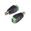 5pcs CCTV Phono RCA Female Plug Jack Connector to Screw Terminal Block Adapter solderless Type for Audio Speake Video Cable Wire view 3