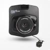 Vehicle blackbox DVR,Dash Camcorder, 1080P Full HD Dash Cam, 2.4 inch Screen, Dual Lens, 5 Meters Cable to Rear Camera,Night Vision, 170 Wide Angle, Loop Recording view 1