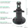 UYODM 2 Pack Wall Mount Holder for SimpliSafe Outdoor Security Camera, 360Rotation Security Bracket with 1/4 Screw Thread, Camera Not Included (Black) view 4