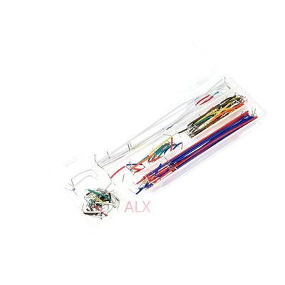 140 pcs U Shape Solderless Breadboard Jumper Cable Wire Kit for Arduino Shield for Raspberry pi Connector Wire Jumper LINE