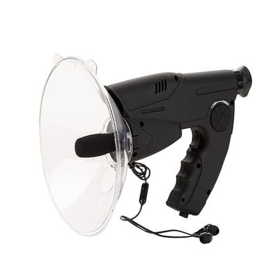 Bird Observer & Mic-Phone 200Meters Sound Listening Device Electronic Telescope 8 * 21 Zoom Digital Nature Observing Voice Collector Audio Capture Recorder by TF Card with Earphone