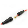 100pcs 5 * 20mm Glass Fuse Holder Screw Type 5X20mm with Wire Cable 0.75mm view 1