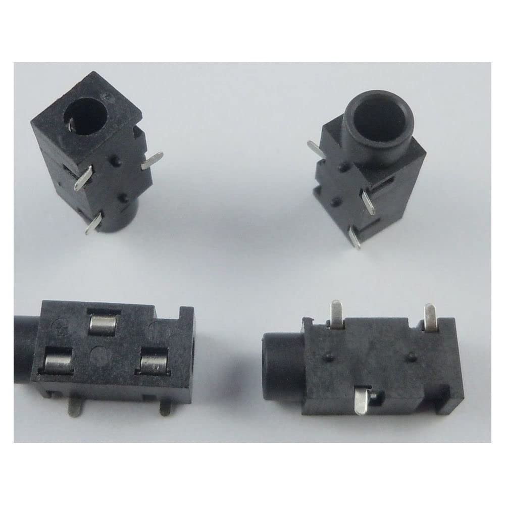 100 Pcs 3.5mm Female SMD Audio Connector 3 Pin Stereo Phone Jack PJ320B
