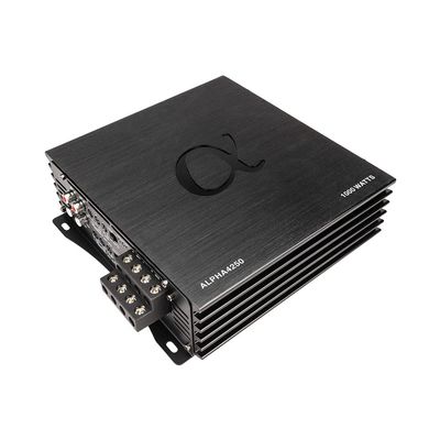 Alphasonik ALPHA4250 Alpha Series 1000 Watt 4-Channel Bridgeable Car Amp with 4-Way Protection Circuitry Full Range Digital Amplifier Extruded Aluminum Heatsink 1-Ohm Stable