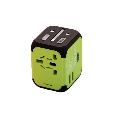 BDPP International Power Adapter Travel Portable International Socket Converter,Worldwide Travel Adapter,Universal Travel Adapter Power Plug Adapter (Color : E, Size : 4USB(57 * 50 * 65cm))