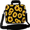 RICHEN 17 inch Laptop Shoulder Bag Carrying Case with Handle Fits 15.6/16/17/17.3/17.4 inch Laptop Notebook (16-17.3 inch, Sunflowers) view 1