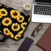 RICHEN 17 inch Laptop Shoulder Bag Carrying Case with Handle Fits 15.6/16/17/17.3/17.4 inch Laptop Notebook (16-17.3 inch, Sunflowers) view 3