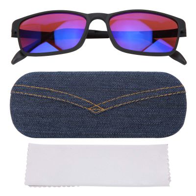GOTOTOP Colorblind Glasses Color Blind Corrective Glasses Red Green Blindness Weakness Eyesight Improvement Red Green Color Deficiency Corrective Glasses