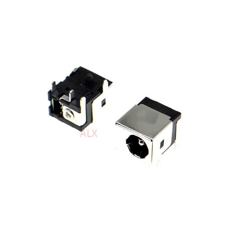 10PCS dc Power Jack Socket Connector dc044A 5.5 * 2.1mm Panel Mount 5.5X2.1MM Female DC-044