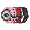 BabyValley Band intended for Garmin Fenix 7S/Fenix 6S/Fenix 6S Pro/Fenix 5S/Fenix 5S Plus Sport Silicone Replacement Watch Strap, 20mm Silicone Watch Band Repalcement Smartwatches. (Pink+Red+Rose Red) view 1