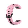 BabyValley Band intended for Garmin Fenix 7S/Fenix 6S/Fenix 6S Pro/Fenix 5S/Fenix 5S Plus Sport Silicone Replacement Watch Strap, 20mm Silicone Watch Band Repalcement Smartwatches. (Pink+Red+Rose Red) view 2