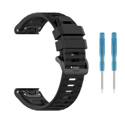 Waekethy 22mm Quick Fit Watch Band for Garmin Fenix 6/Fenix 6 Pro, Fenix 7, Fenix 5/Fenix 5 Plus, Forerunner 935/945, Instinct 2 Silicone Replacement Band for Man and Women