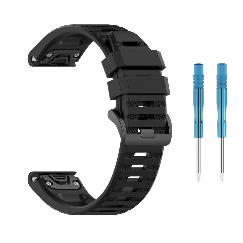 Waekethy 22mm Quick Fit Watch Band for Garmin Fenix 6/Fenix 6 Pro, Fenix 7, Fenix 5/Fenix 5 Plus, Forerunner 935/945, Instinct 2 Silicone Replacement Band for Man and Women