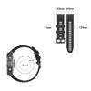 Waekethy 22mm Quick Fit Watch Band for Garmin Fenix 6/Fenix 6 Pro, Fenix 7, Fenix 5/Fenix 5 Plus, Forerunner 935/945, Instinct 2 Silicone Replacement Band for Man and Women view 4