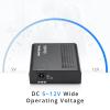 10G Media Coverter, 10 Gigabit Fiber to 10G Copper UTP Ethernet Media Converter, Mini Unmanaged 1x 100M/1G/2.5G/5G/10GBase-T RJ45 to 1x 10GBase-X SFP+ Slot 10Gigabit Ethernet Media Converter view 2