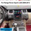 ASVEGEN 9.7 Inch Touch Vertical Screen Android 10.0 Car Stereo GPS Navigation for Land Rover Range Rover Sport 2009-2013 LHD, 6+128G view 3