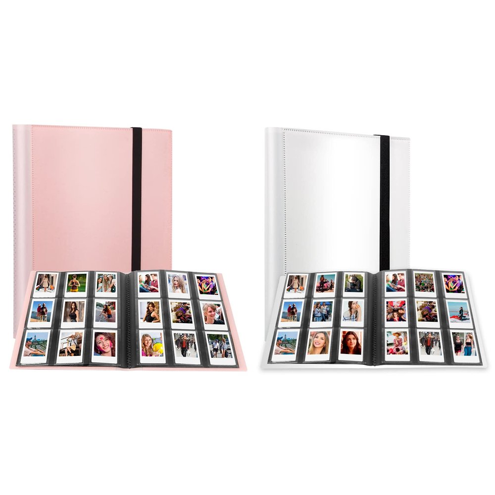 2Pcs, 432 Pockets Photo Album for Fujifilm Instax Mini Camera, Polaroid Snap Snap Touch PIC-300 Z2300 Instant Camera, Instax Mini Album for Fujifilm Instax Mini 11 90 70 9 8+ 8 LiPlay Instant Camera
