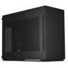 Lian Li A4-H2O Mini-ITX PC Case, Triple-Slot Mount GPU, Aluminum Exterior & SPCC Steel Interior, 240mm AIO, SFX Sandwich Layout, PCIe 4.0, Supports SFX/SFX-L PSU (A4-H2O A4 Black) view 1