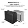 Lian Li A4-H2O Mini-ITX PC Case, Triple-Slot Mount GPU, Aluminum Exterior & SPCC Steel Interior, 240mm AIO, SFX Sandwich Layout, PCIe 4.0, Supports SFX/SFX-L PSU (A4-H2O A4 Black) view 2