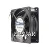 HRSTAR for KAKU KA1238HA2 220V-240VAC 50/60HZ 0.13/0.11A 21/18W 120X120X38mm 2700/3100RPM Ball 2 pin Wire Connector Chassis Cabinet Axial Cooling Fan view 3