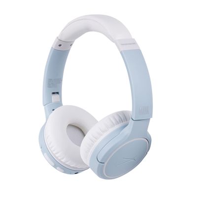 Altec Lansing Nanophones ANC Bluetooth Wireless Active Noise Cancelling Headphones On Ear Headphones 12 Hour Battery Life, Foldable Earcups, Removeable Mic for Working and Learning from Home (ICY)