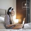 Altec Lansing Nanophones ANC Bluetooth Wireless Active Noise Cancelling Headphones On Ear Headphones 12 Hour Battery Life, Foldable Earcups, Removeable Mic for Working and Learning from Home (ICY) view 4