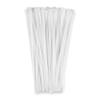 Bolt Dropper 15" Black and white Zip Cable Ties (100 Pack), 120lbs Tensile Strength - Heavy Duty, Self-Locking Premium Nylon Wire for Indoor and Outdoor view 3