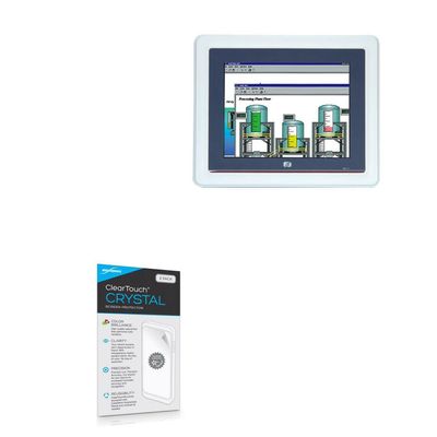 BoxWave Screen Protector Compatible with Axiomtek GOT5840T-845 - ClearTouch Crystal (2-Pack), HD Film Skin - Shields from Scratches