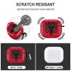 Albanian Flag Compatible with AirPods 3 Case Protective Cover, Cute Protective Shockproof Protective Cover with Keychain, Wireless Charging Box, Woman, Man view 3