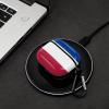 Yugoslavia Flag Compatible with AirPods 3 Case Protective Cover, Cute Protective Shockproof Protective Cover with Keychain, Wireless Charging Box, Woman, Man view 4