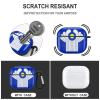 National Association of Independent States Flag Compatible with AirPods 3 Case Protective Cover, Cute Protective Shockproof Protective Cover with Keychain, Wireless Charging Box, Woman, Man view 3