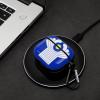 National Association of Independent States Flag Compatible with AirPods 3 Case Protective Cover, Cute Protective Shockproof Protective Cover with Keychain, Wireless Charging Box, Woman, Man view 4