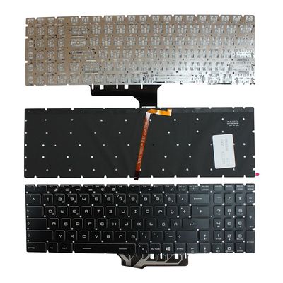 Power4Laptops German Layout Backlit Black Replacement Laptop Keyboard Compatible with MSI Gaming GS60 2QD-409XPL