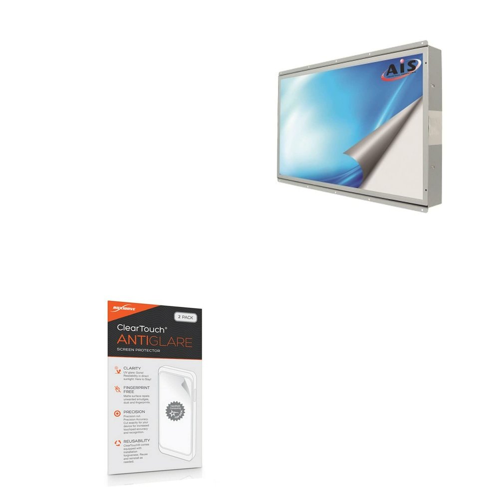 BoxWave Screen Protector Compatible with AIS OFW22L100-M1-HB-5RT - ClearTouch Anti-Glare (2-Pack), Anti-Fingerprint Matte Film Skin
