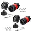2 Pin 2 PCS Aviation Plastic Waterproof Electrical Connector for Industrial, Power, Indoor, and Outdoor Wire Connections view 1