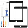 New for iPad Mini 4 2015 Screen Replacement A1538 A1550 7.9" Front Outer Glass Panel Lens Repair Parts Kit with Tools (Not LCD and Not Touch Digitizer) (Black) view 1