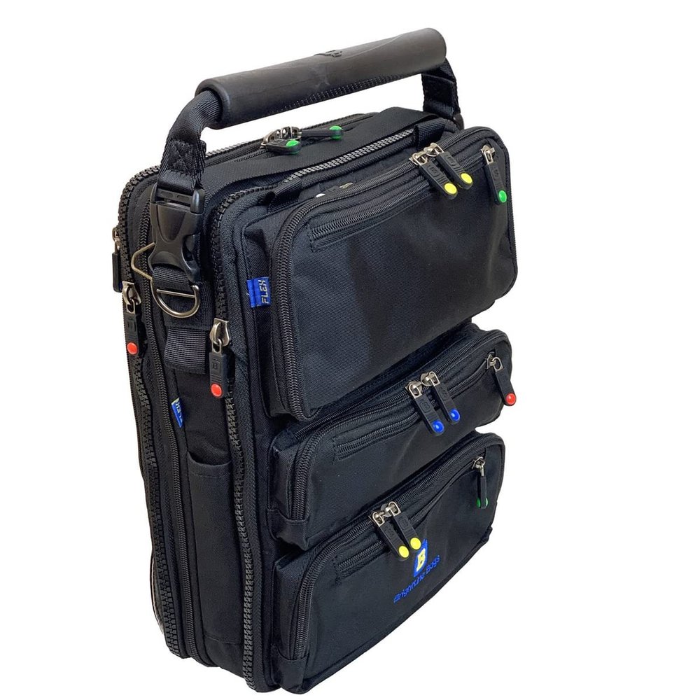 Brightline Bags Travel Storage Flex D2 Rotor Preconfigured Drone Gear Bag/Backpack (Without Foam Insert) Compatible with DJI Mavic Drone, Black
