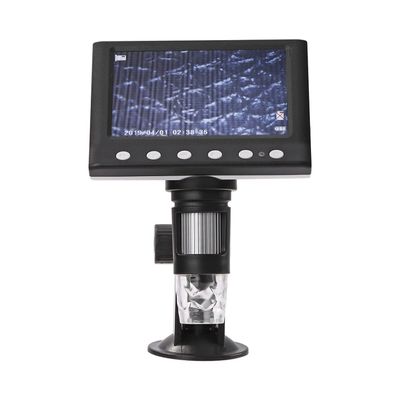 Lab Microscope Slides 1000X Digital Microscope 4.3 Inch Display 8 LED with Bracket Microscope Parts